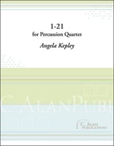 1-21 Percussion Quartet cover